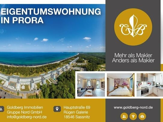 Große Traumwohnung mit MEERBLICK! * PRORA * Binz * Ostseestrand