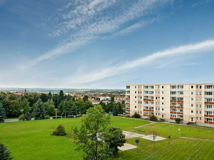 Mit dem Aufzug ganz hoch und den Blick genießen