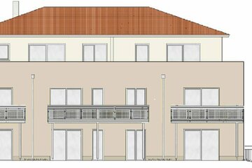 Bald bezugsfertig! 3,5-Zi.-EG-Neubau-Wohnung mit hohem Standard und großzügigem Gartenanteil direkt vor der Terrasse