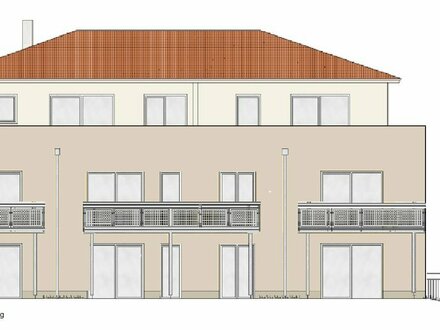 Bald bezugsfertig! 3,5-Zi.-EG-Neubau-Wohnung mit hohem Standard und großzügigem Gartenanteil direkt vor der Terrasse