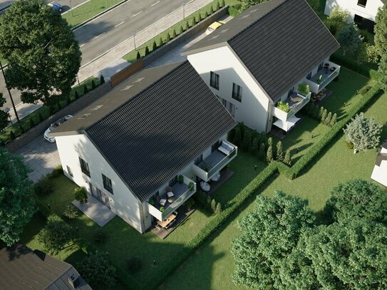 Inkl. Baugenehmigung für vier Doppelhaushälften: Erschlossenes Baugrundstück in Vogelsdorf