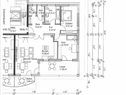 Neuwertige 3-Zimmer Wohnung mit Dachterrasse - zentrale Lage - Mühldorf