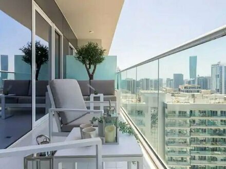 2-Zimmer-Wohnung ~ 1BR (Wohnzimmer+Schlafzimmer) / Dubai / Bestandimmobilie im Ausland