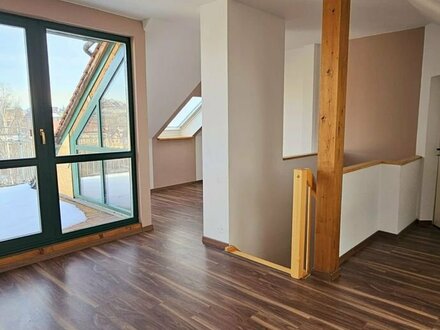 *RESERVIERT* Maisonettewohnung mit Dachterrasse an der Neiße zu verkaufen