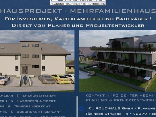 + EXKLUSIVES MEHRFAMILIENHAUS-PROJEKT! +