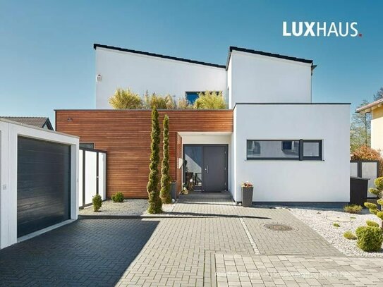 LUXHAUS Fünfvierteläcker 197m² Schlüsselfertig 100% Wohlfühlklima – 100% Design