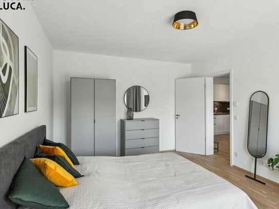Modernes Wohnen im Neubau: 2-Zimmer-Wohnung im Erstbezug