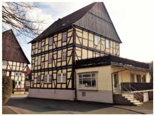 Historisches Fachwerkhaus im Kasseler Märchenland