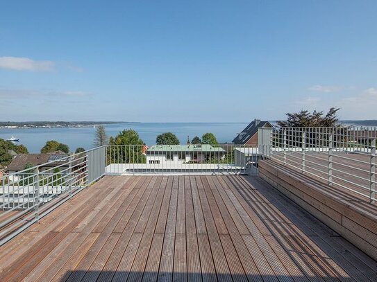 Maisonette Wohnung mit Dachterrasse und Ostseeblick