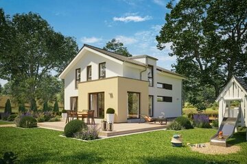 Modernes energieeffizientes Einfamilienhaus mit Festpreis-Garantie