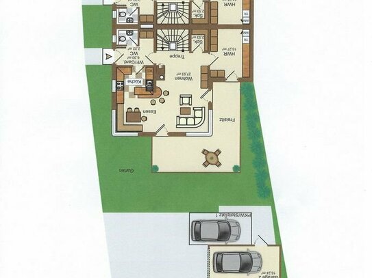 Zentrumslage!! Baugrundstück mit Genehmigung für über 400m² Wfl.