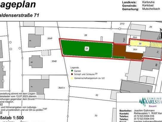 EFH + Bauplatz Scheunengrundfläche + Schopf + großem Garten