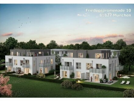 Neubauprojekt in Waldtrudering: Moderne 2-Zimmer-EG-Wohnung zzgl. Hobbyraum mit Privatgarten!