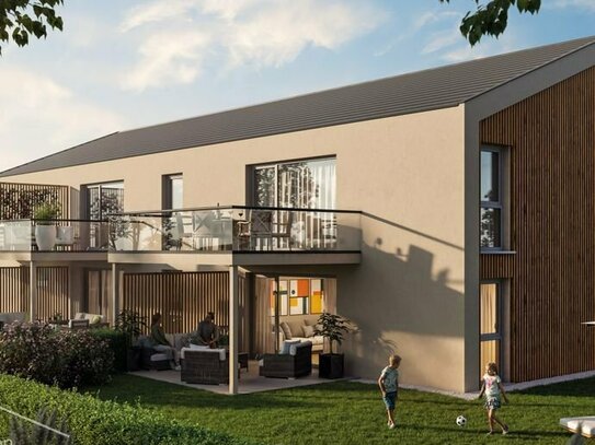 Natur Pur: Neubau 4-Zimmer-Dachgeschoss-Wohnung barrierfrei mit Aufzug in idyllischer Arzberglage (provisionsfrei)