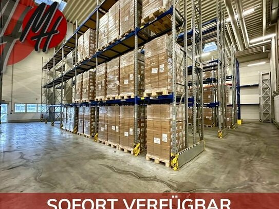 SOFORT VERFÜGBAR - VIELSEITIG NUTZBAR - Lager (3.500 m²) & Büro-/Sozial (200 m²)
