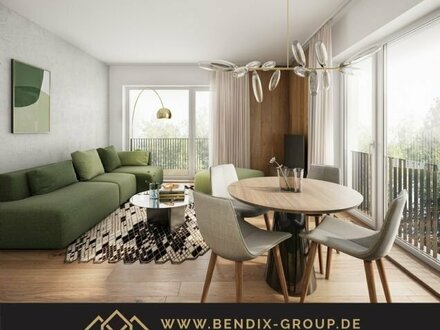 Penthouse mit 5 Zimmern & 2 Balkonen I Gehobene Ausstattung I Ruhig & hipp in Plagwitzer Innenhof