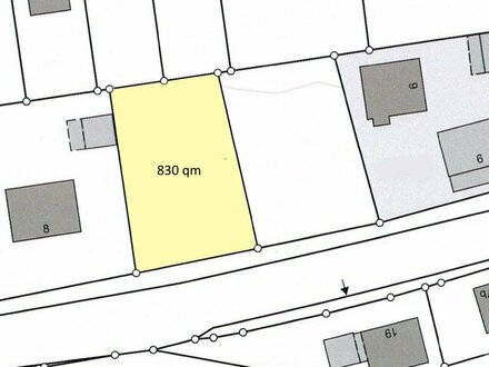 schönes großes Bau-Grundstück, 830m², in Altomünster, voll erschlossen, S-Bahn München Hbf 60min