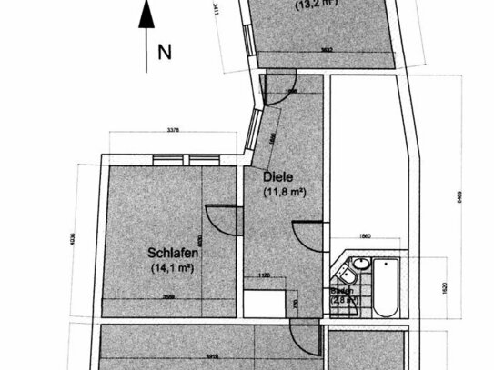 3,5R, Rudolstadt, zentrale Lage, stilvoll sanierter Altbau