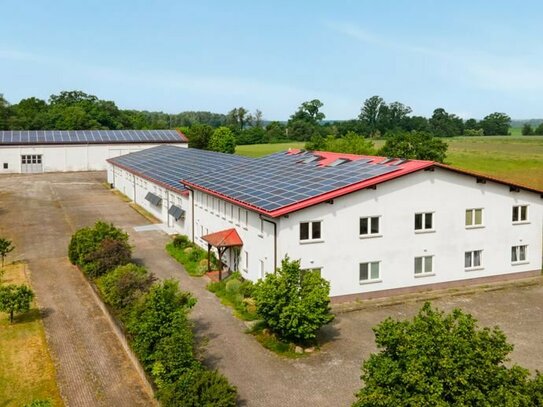 Nahe A24 & A19, modern und energieeffizient: Hallen und Bürogebäude in Netzeband bei Neuruppin