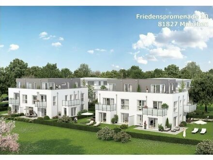 Neubauprojekt in Waldtrudering: Helle 3-Zimmerwohnung mit Loggia und Balkon, Bad + Gäste-WC in Haus 2!