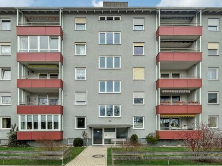 Großzügige 4-Zimmer-Wohnung mit 2 Balkonen in Kaufbeuren - Neugablonz