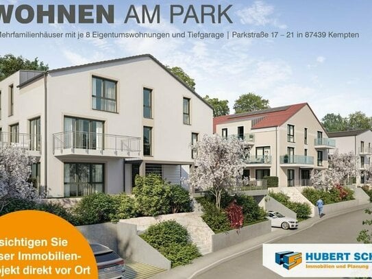 Wohnen Am Park - Neubau von 3 Mehrfamilienhäusern in Kempten 322