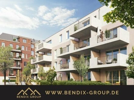 Wunderschöne 4-Zi-Wohnung mit Balkon I Gehoben ausgestattet I Neubau-Ensemble in Plagwitzer Innenhof