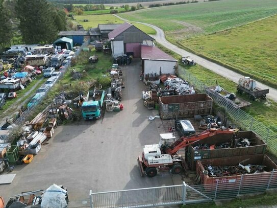 Grundstück mit Hallenbebauung in Thangelstedt