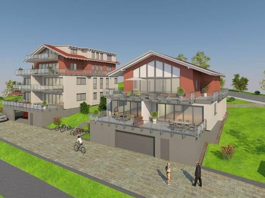 Neue Penthouse Wohnung mit Panoramablick in Bad Emstal-Sand