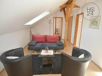 Schöne 2- Zimmer-Dachgeschosswohnung in Schopfheim- Fahrnau, möbliert