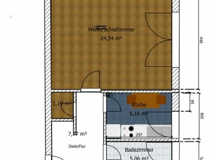 Attraktives 1-Zimmer-Apartment in Plaidt zu vermieten