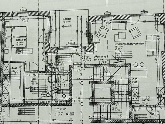 2-Zi-Wohnung 85,5 m² und 4-Zi-Wohnung 118,2 m² mit gehobener Ausstattung in zentraler Lage von Marktheidenfeld