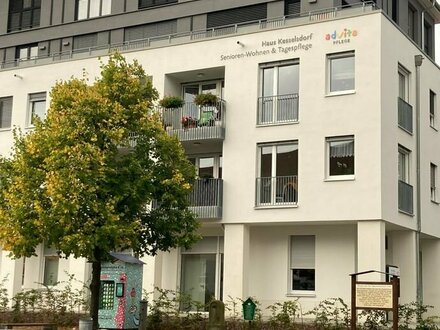 schicke 1 ZKB Wohnung mit großem Balkon, Desingfussboden, Fußbodenheizung- Senioren willkommen!