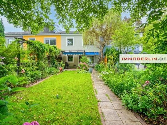 IMMOBERLIN.DE - Toplage! Exquisites Haus mit Sonnengarten + Garage