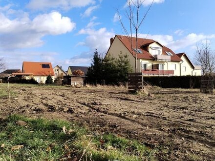 einmalige Chance - großes & sonniges Baugrundstück in ruhiger Lage in Niederau/ OT Ockrilla zu verkaufen