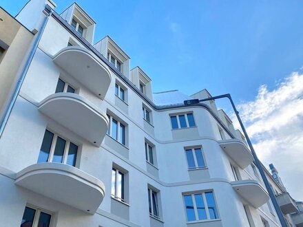 Erdwärme, Moderne Wohnung mit Balkon