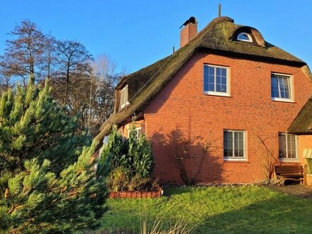 Wunderschönes Reetdachhaus in einmaliger Lage