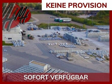 KEINE PROVISION - ASPHALTIERT - ERSCHLOSSEN - Freilagerflächen (25.000 m²) zu vermieten