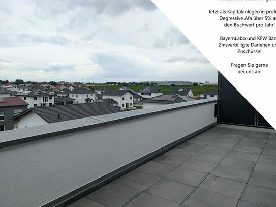 Penthouse mit herrlichem Ausblick im Energieeffizienzhaus!