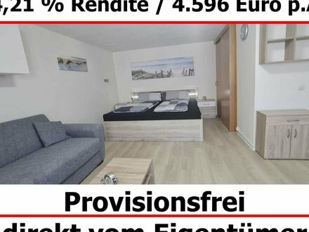 4,21 % Rendite - Möbliertes Apartment - Albstadt-Tailfingen