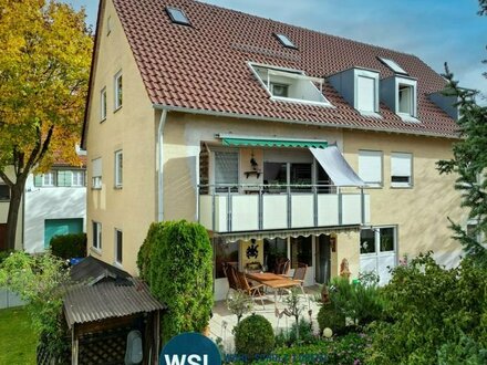 Tolle 3,5-Zimmer-Wohnung mit HobbyR und TG-Stellplatz sowie Gartenanteil im Städtle von Wendlingen