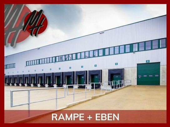 SCHNELL VERFÜGBAR - RAMPE + EBEN - Lager-/Logistik (10.000 m²) & Büro (500 m²) zu vermieten