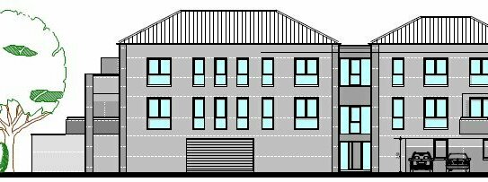 Penthousewohnung (Wohnung 7) in einem Mehrfamilienhaus mit 8 Einheiten - KfW 55 Haus