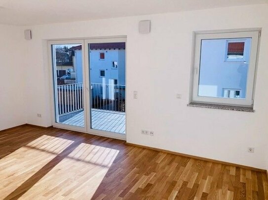 H1WE10 | Neubau. Helle 2-Zimmer-Wohnung mit Balkon, EBK in Beratzhausen