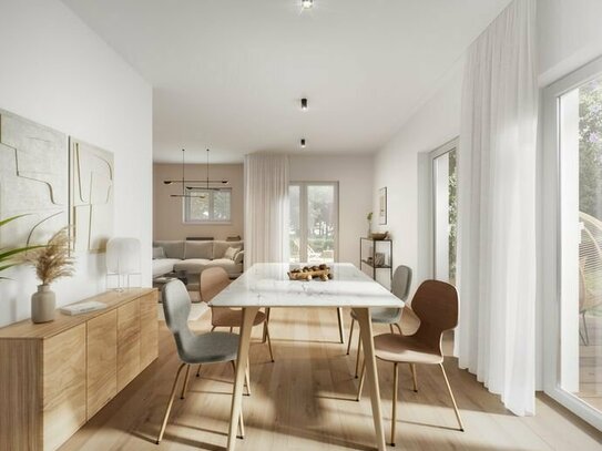 Einfamilienhaus KfW-40 Standard - idyllisch & absolut ruhig -Ihr neues Zuhause in Leipzig-Stahmeln