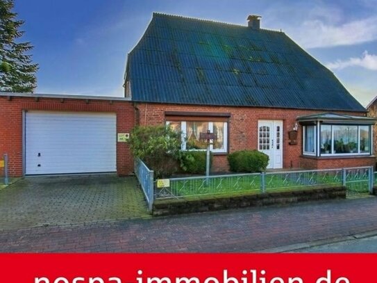 Günstige Einstieg! Einfamilienhaus mit Garage nahe der Eider!