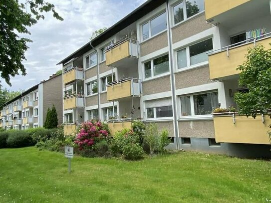 Wohnen in Bergerhausen - Wohnung im Hochpraterre mit Balkon
