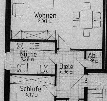 2 Zimmer-Wohnung in Sulingen