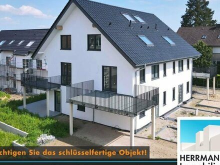 Exklusive und bezugsfertige Neubau-Doppelhaushälfte
