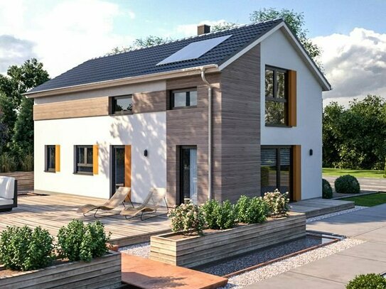 Wundervolles Baugrundstück inkl. energieeffizienten TAFF-Haus im schönen Pirna - TAFF-Haus